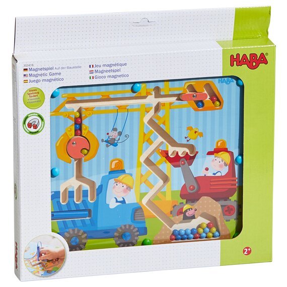 Jeu magnétique Sur le chantier