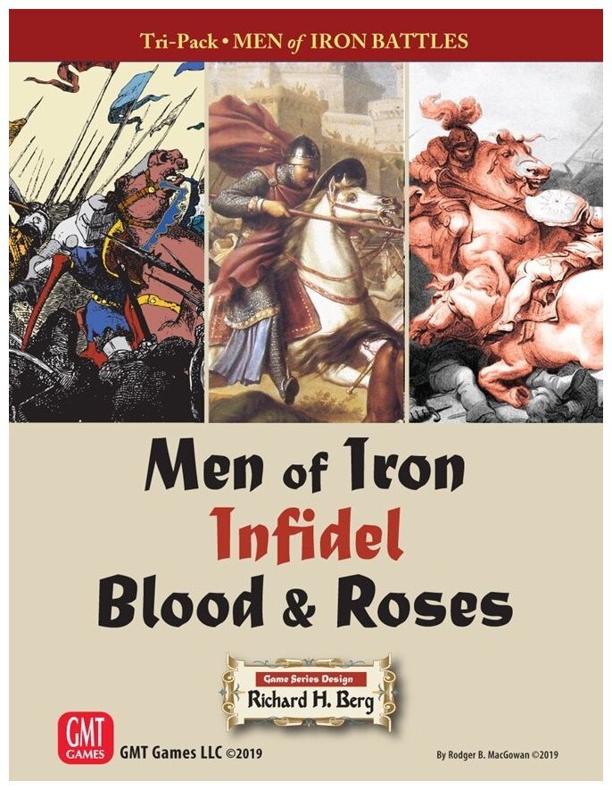 Men of Iron Battles Tri-pack : Men of Iron, Infidel, Blood & Roses