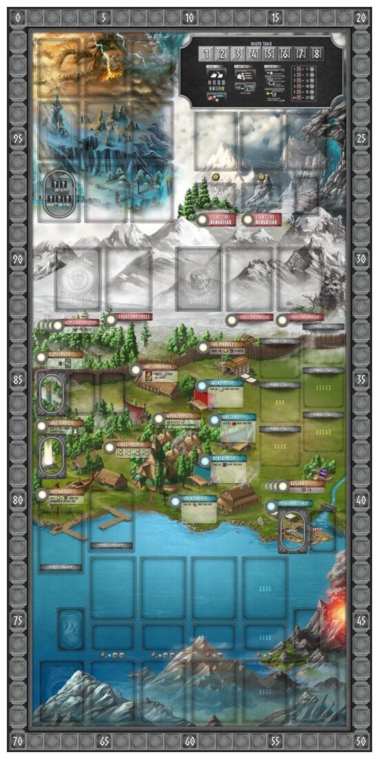 Champions of Midgard - playmat