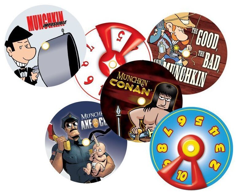 Munchkin - +6 Bag O' Munchkin Level Counters Set 2