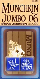 Munchkin - Jumbo d6 (Blue)