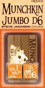 Munchkin - Jumbo d6 (Orange)