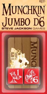 Munchkin - Munchkin Jumbo d6 (Red)