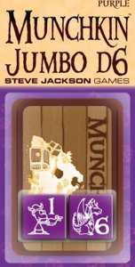 Munchkin - Munchkin Jumbo d6 (Purple)