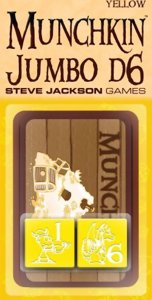 Munchkin - Munchkin Jumbo d6 (Yellow)