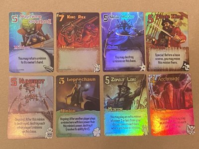 Smash Up - Foil Faction Cards