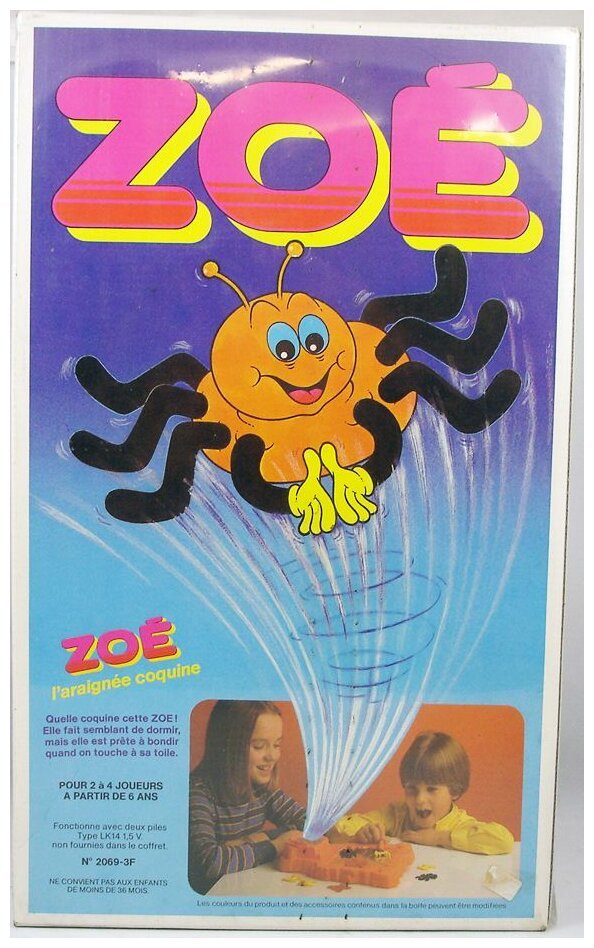 Zoé l'araignée coquine
