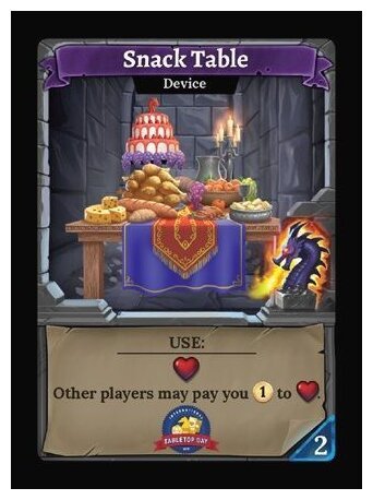 Clank! - Snack Table