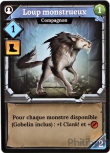 Clank! - Loup Monstrueux
