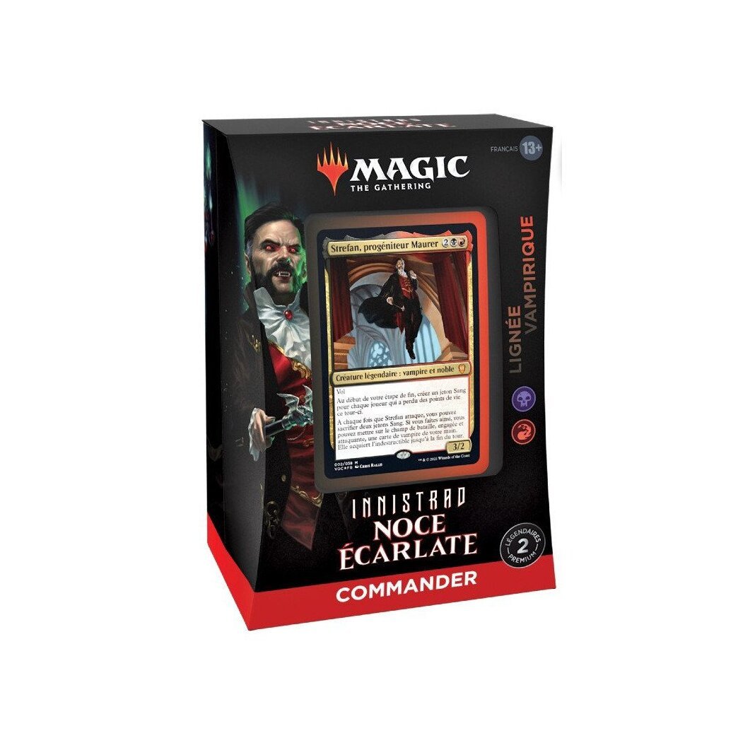 Magic The Gathering : Noce Ecarlate - Decks Commander Lignée Vampirique