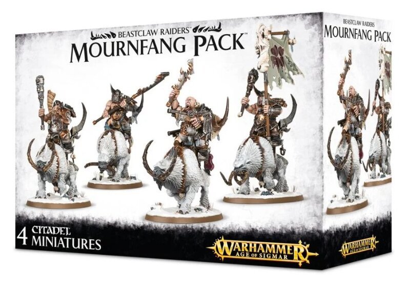 Age of Sigmar - Beastclaw Raiders - Mournfang Pack