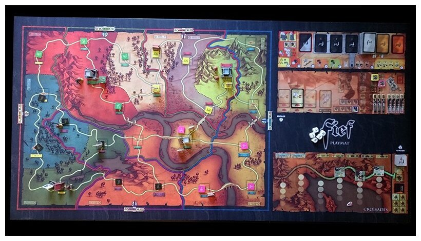Fief : Tapis surdimensionné