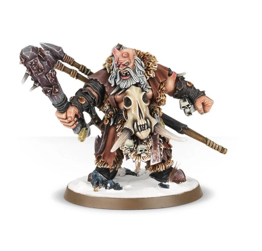 Age Of Sigmar - Beastclaw Raiders / Ogor Mawtribes - Icebrow Hunter