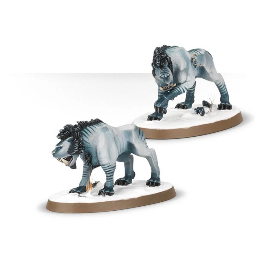 Age Of Sigmar - Beastclaw Raiders - Frost Sabres