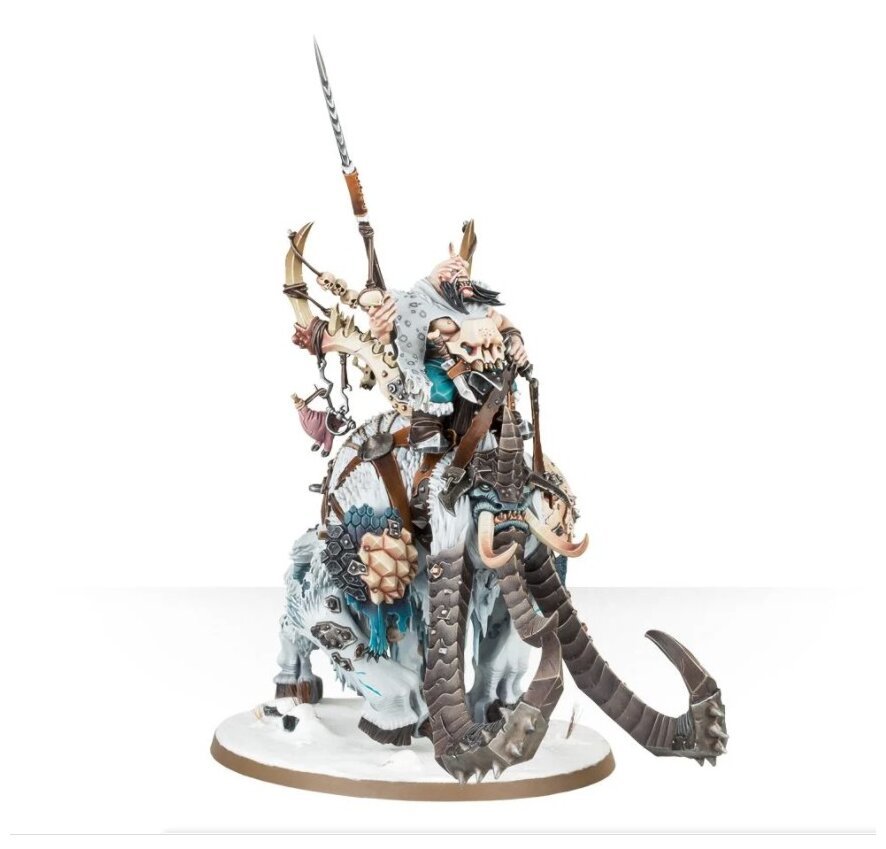 Age Of Sigmar - Beastclaw Raiders - Frostlord on Thundertusk