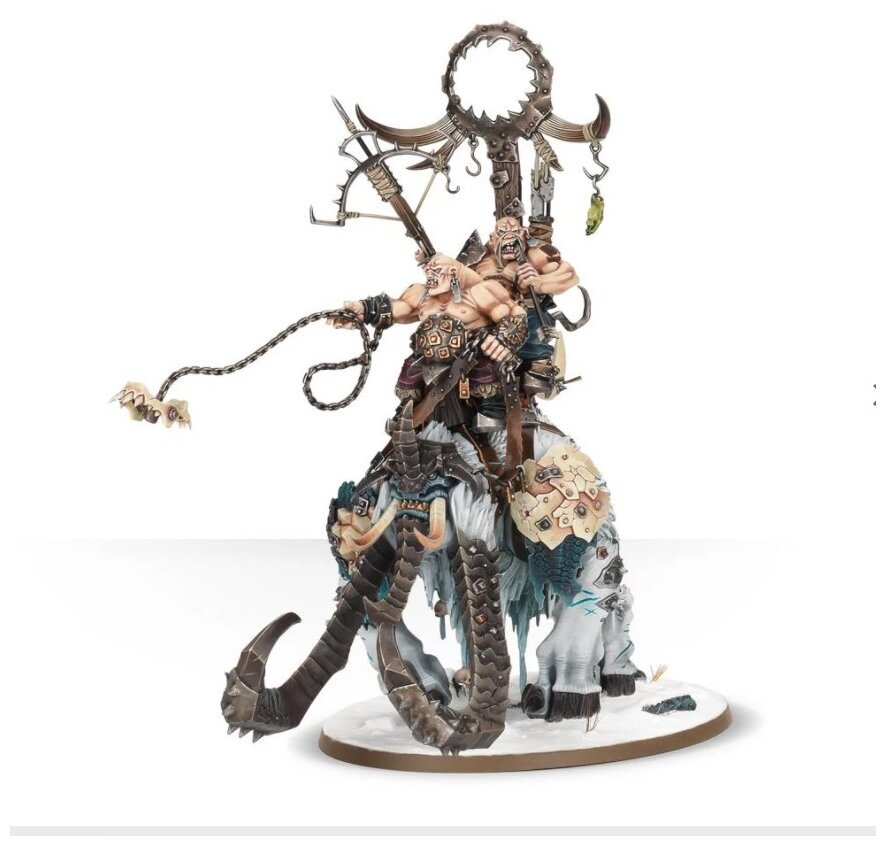 Age Of Sigmar - Beastclaw Raiders - Thundertusk Beastriders