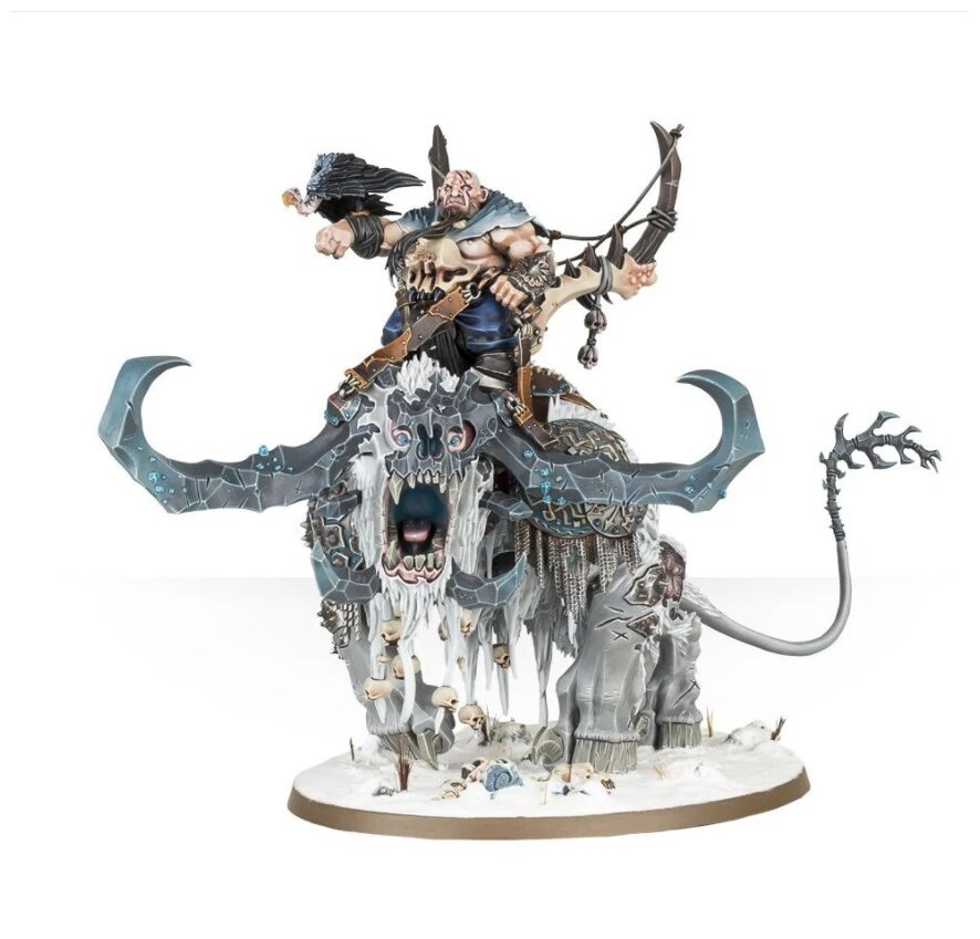 Age Of Sigmar - Beastclaw Raiders - Huskard on Stonehorn