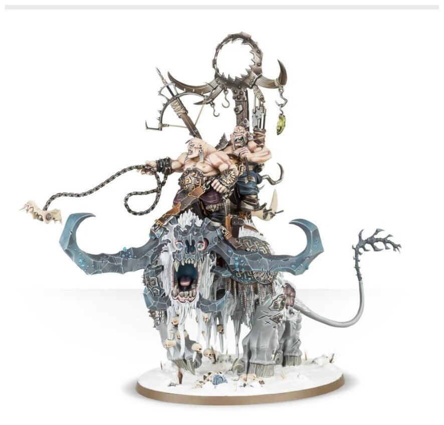 Age Of Sigmar - Beastclaw Raiders - Stonehorn Beastriders