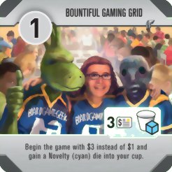 Roll for the Galaxy - Bountiful Gaming Grid
