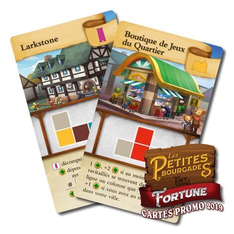Les Petites Bourgades - Fortune - Cartes promo 2019