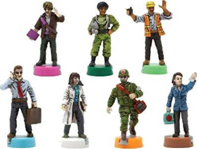 Pandemic - figurines pré-peintes