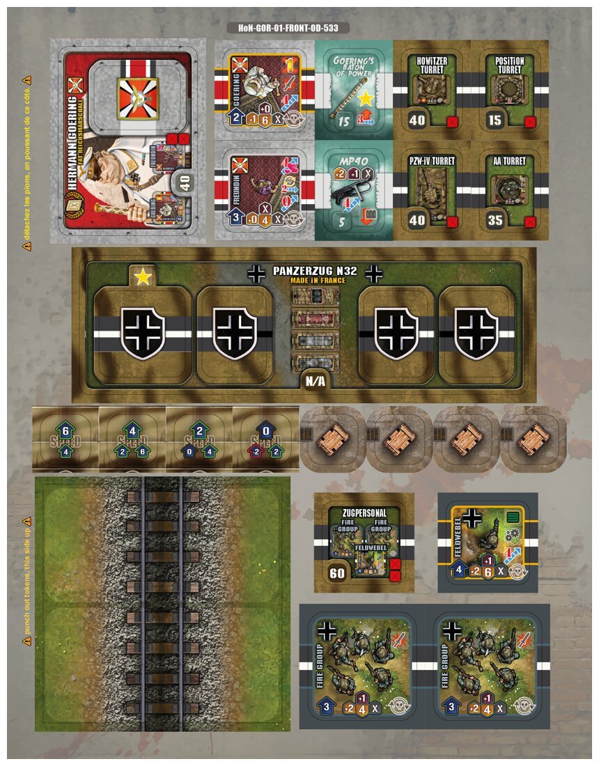 Heroes of Normandie : Goering et son train blindé
