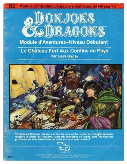 D&D - B2 - Le Château-Fort aux Confins du Pays