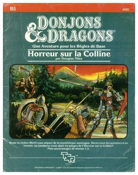 D&D : B5 - Horreur sur la Colline