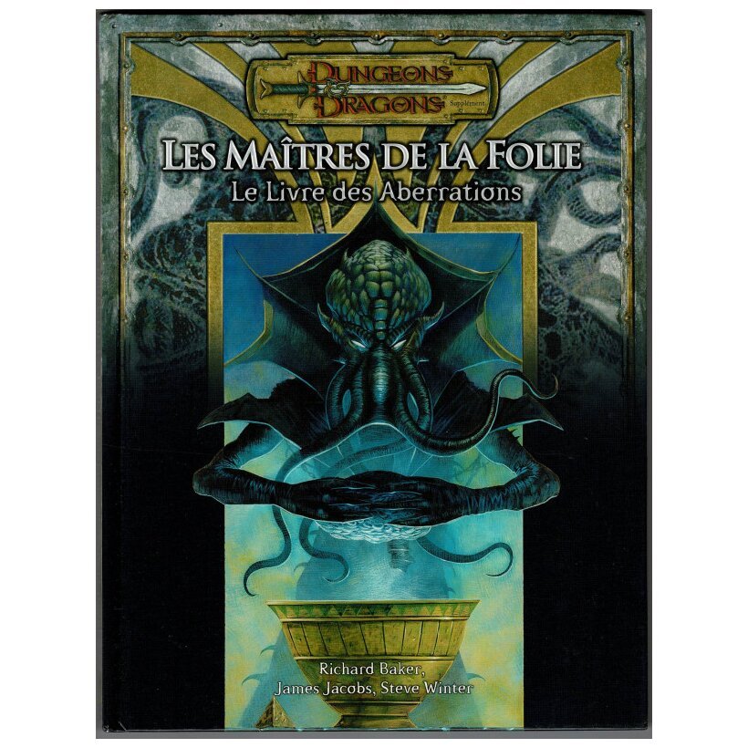 Donjons et dragons 3.5 - Les Maîtres de la Folie - Le Livre des Aberrations