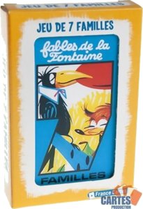 Jeu de 7 familles : Fables de la Fontaine