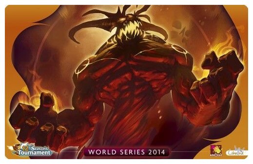 Seasons - Demon of Argos Playmat