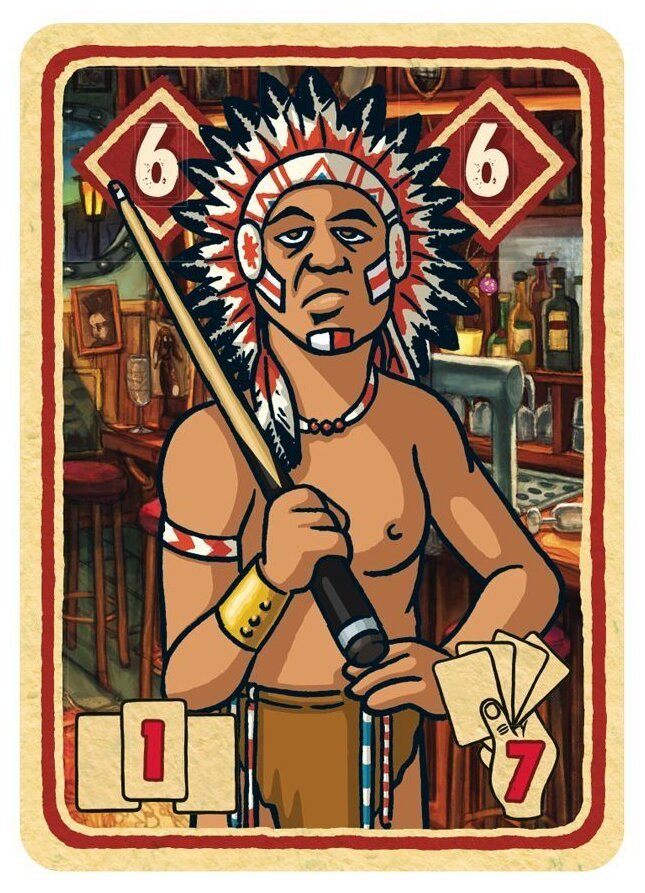 Half Pint Heroes - American Indian Promocard