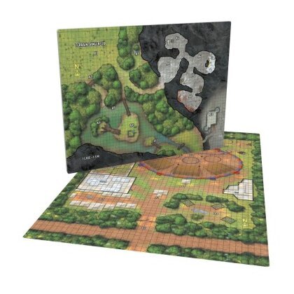 Pathfinder 2 - Sentence d'extinction : Plans et cartes