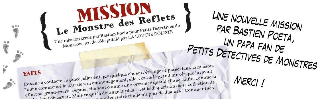 Petits Détectives de Monstres - Le Monstre des Reflets
