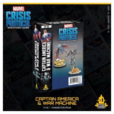 Marvel Crisis Protocol : Captain America & War Machine