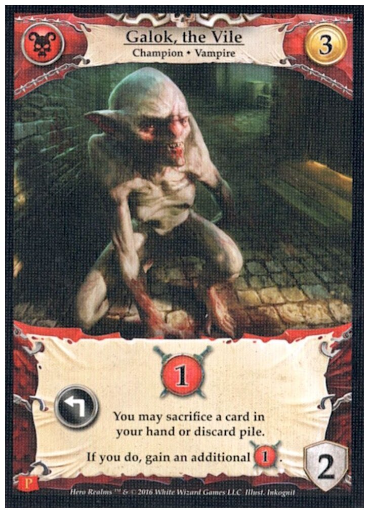 Hero Realms - Galok, the Vile