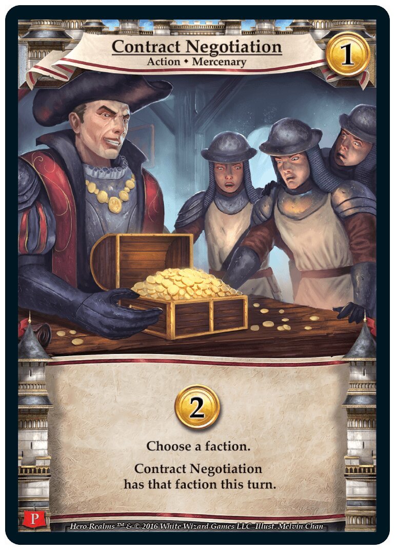 Hero Realms - Contract Negociation