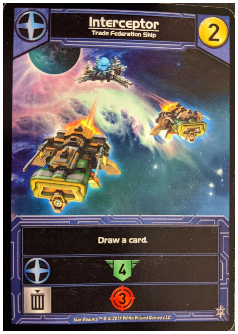 Star Realms - Interceptor Promo Card
