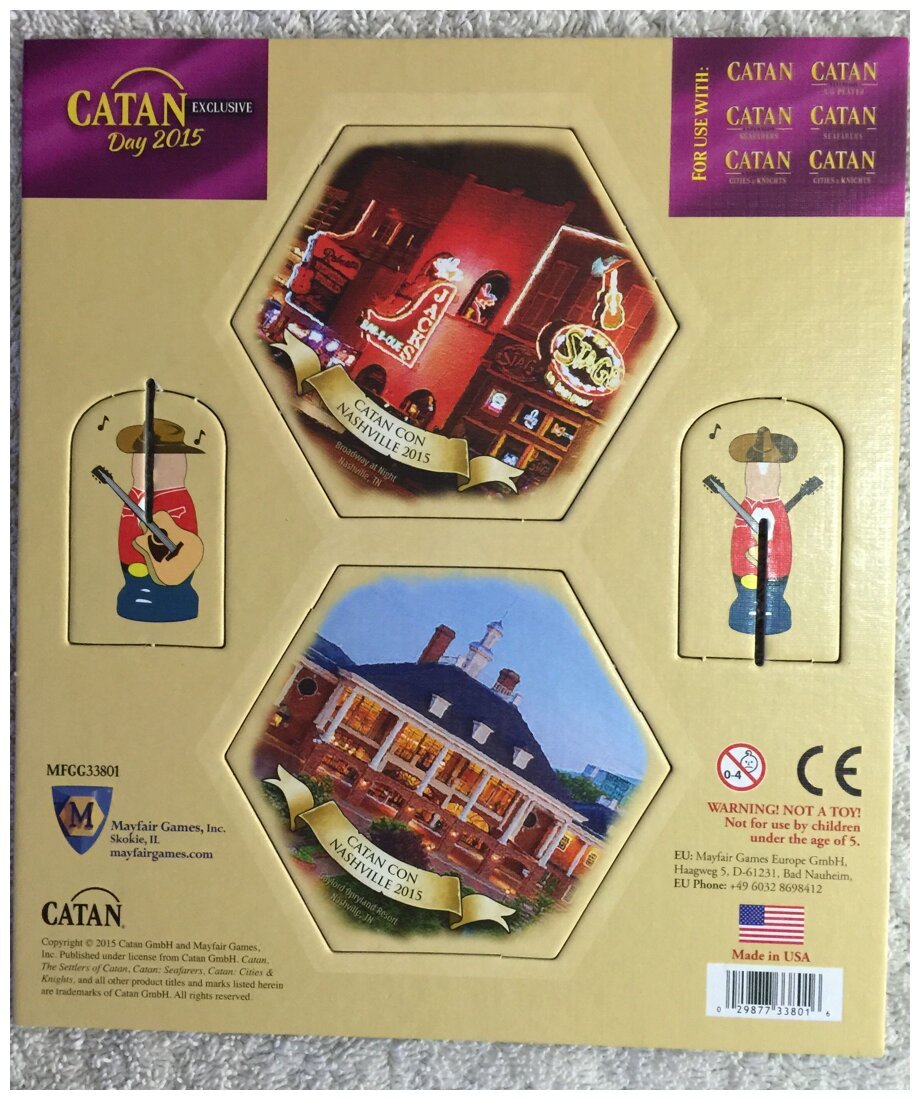 Catan - Catan Day 2015 Exclusive Expansion