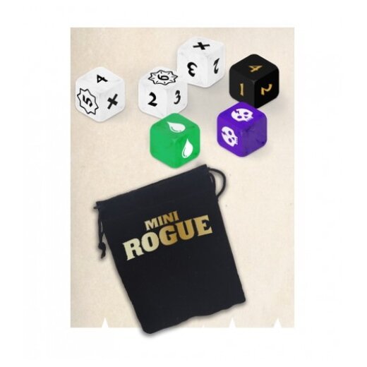 Mini Rogue - Additional Dice + cloth bag