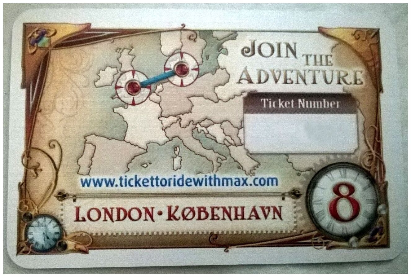 Ticket to Ride : Europe – London/København