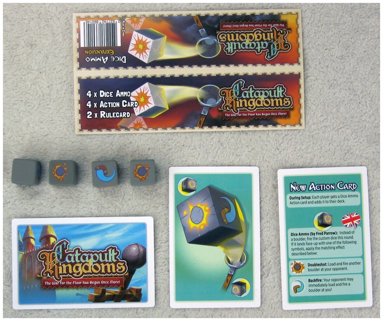 Catapult Kingdoms - Dice Ammo Expansion