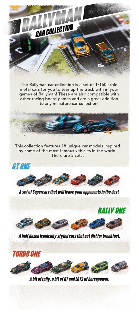 Rallyman car collection