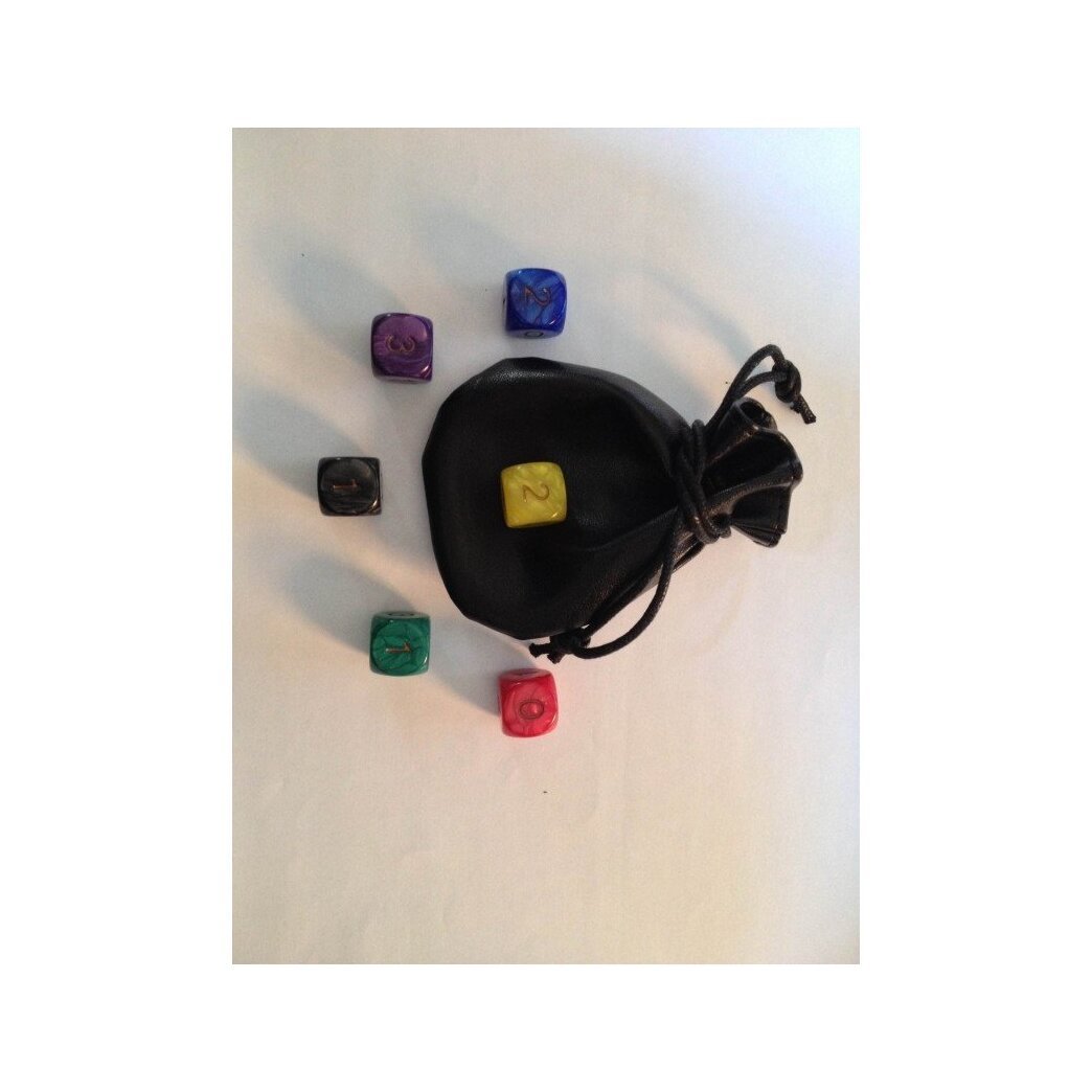 Cyclades - Dés de Couleurs + Sac