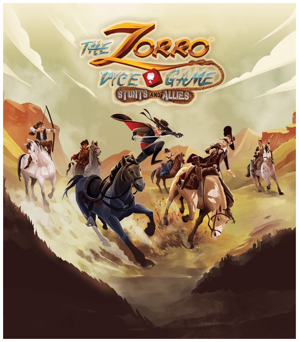The Zorro Dice Game - Stunts and Allies