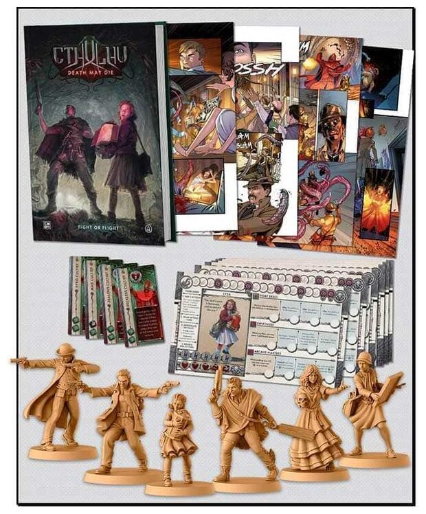 Cthulhu : Death May Die - Comic Book Plus Promos Bundle