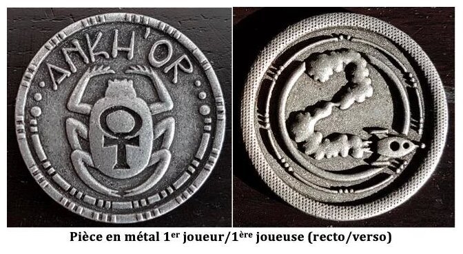 Ankh'or - jeton premier joueur