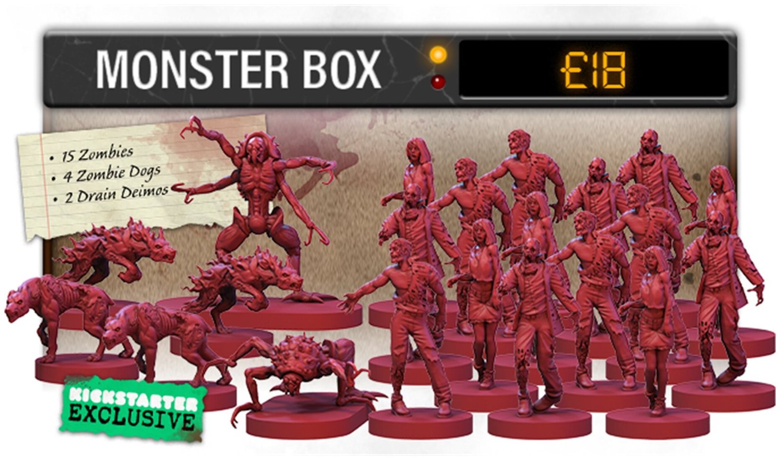 Resident Evil 3 : The Board Game - Monster Box