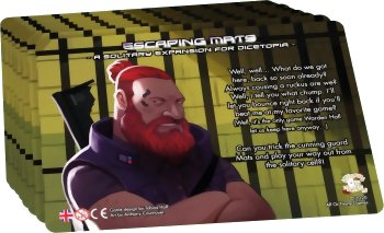 Dicetopia : Solo Player Expansion 2- Escaping Mats