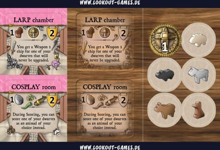 Caverna : LARP and Cosplay Postcard